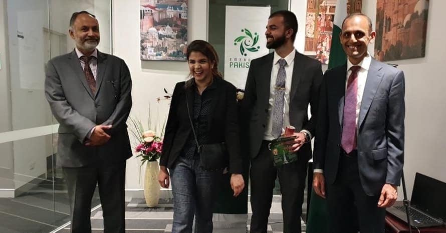 I curated a show at the Pakistani Consulate in Sydney